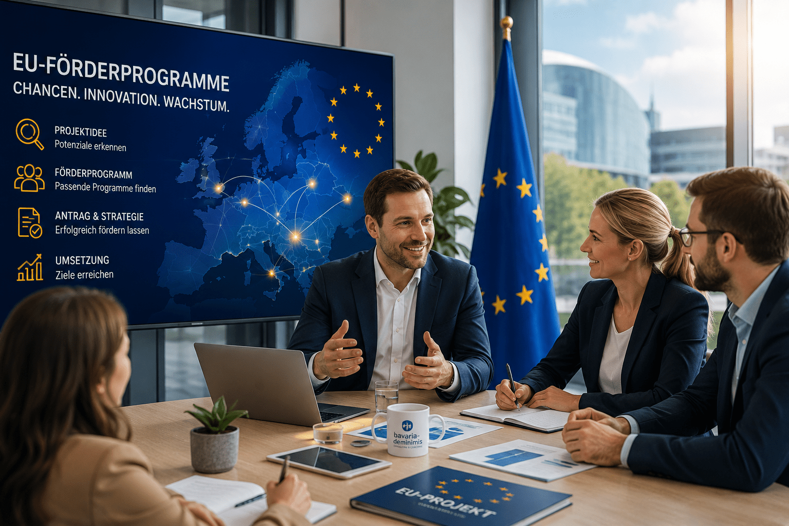 EU Förderprogramme Beratung und Projektbegleitung