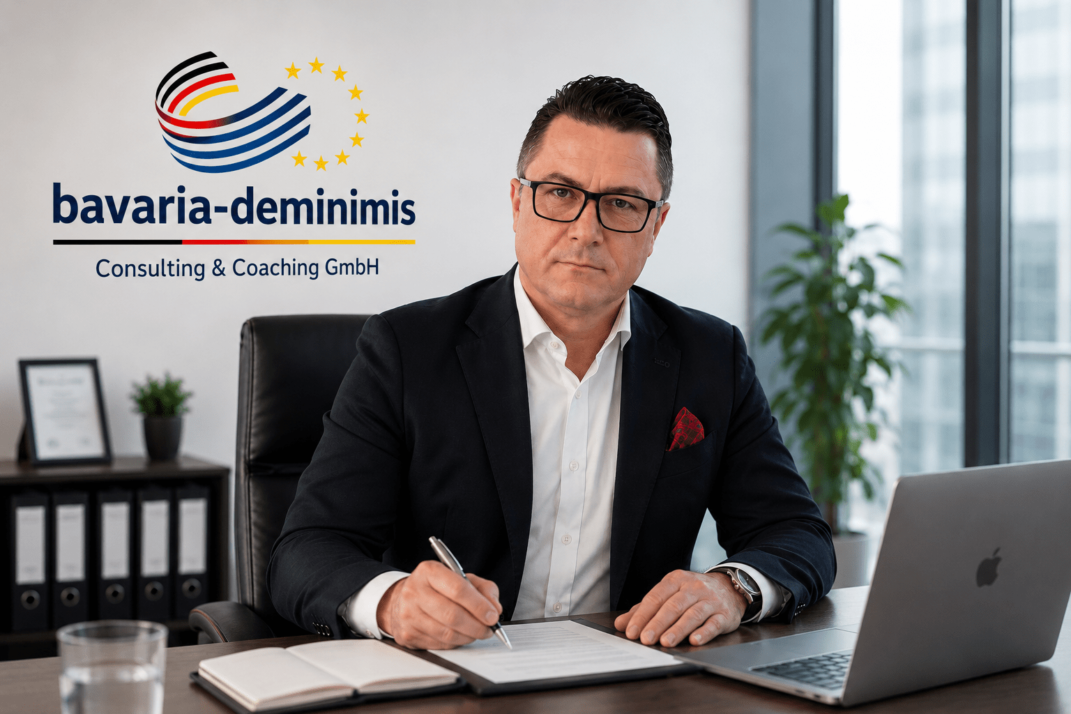 Almir Avdic, geschäftsführender Gesellschafter der bavaria-deminimis Consulting & Coaching GmbH