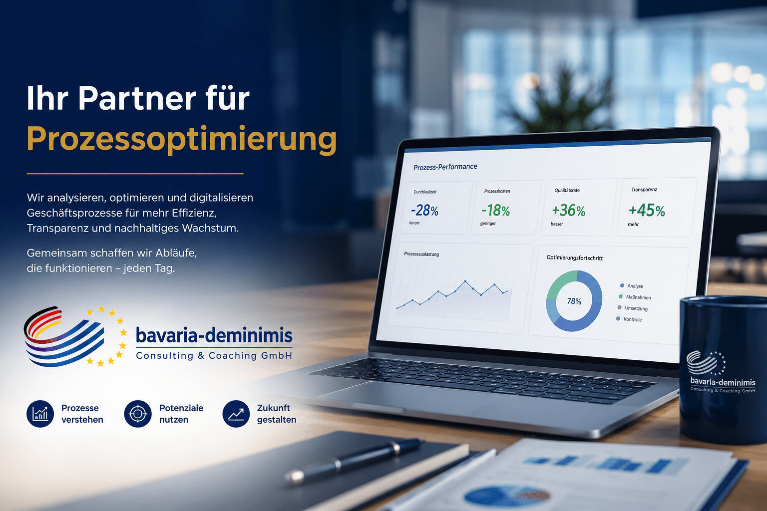 Prozessoptimierung Analyse digitale Geschäftsprozesse bavaria-deminimis
