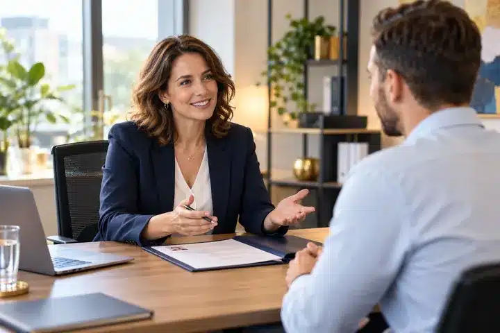 Vorbereitung auf Bewerbung und Vorstellungsgespräch im Coaching.